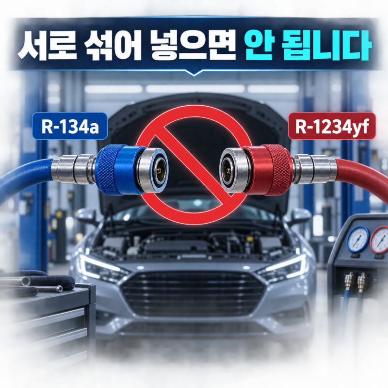 자동차 에어컨 신냉매 가격은 왜 비쌀까? 구냉매와 차이 총정리