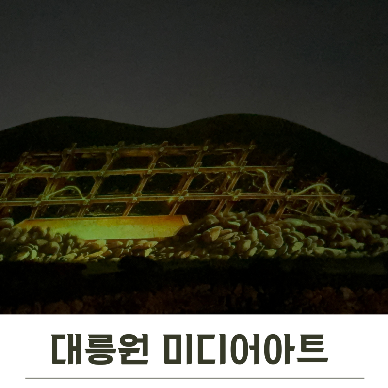 경주 대릉원 미디어아트 영원 야간 행사 축제 기간 시간 주차
