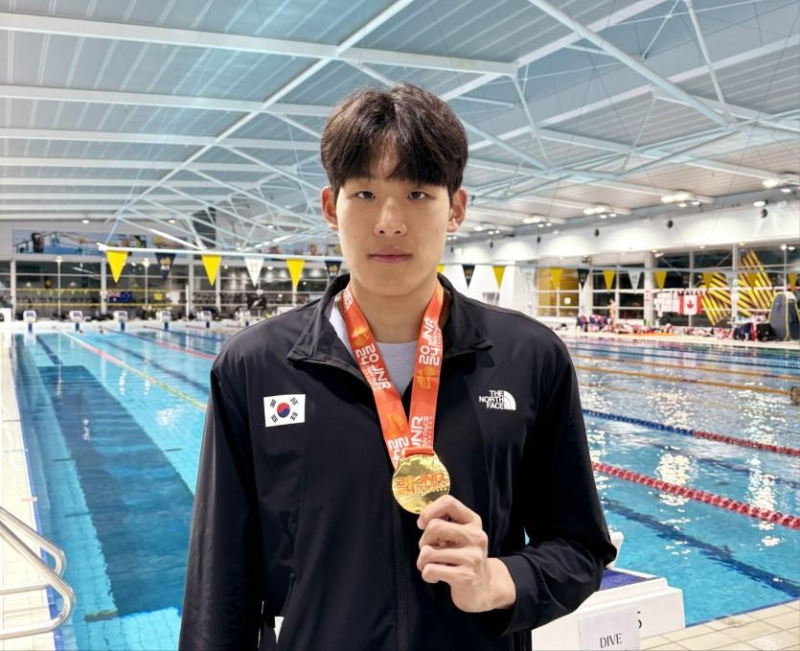 한국 수영 첫 금메달! 김영범 자유형 50m 우승 소식에 깜짝 놀랐어요