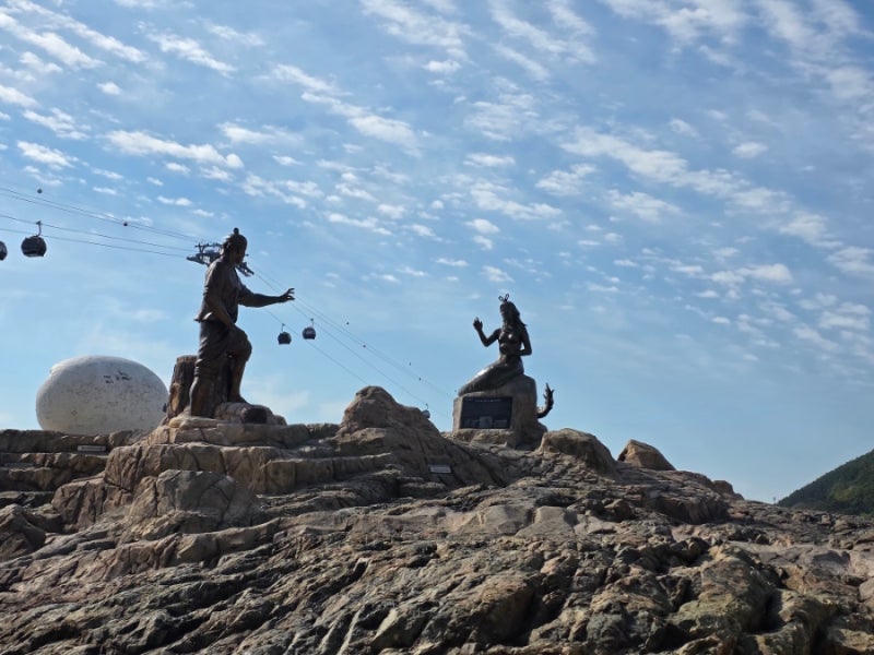 釜山旅遊必訪景點：松島雲端步道