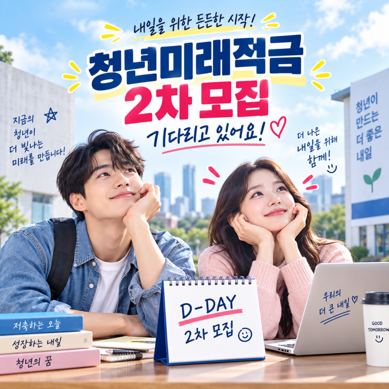 청년미래적금 2차 모집 기간/조건, 3년 만기시 수령액 실화냐!