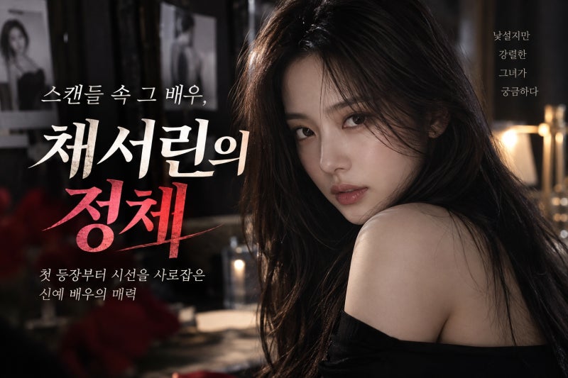 스캔들 채서린 누구? 첫 등장부터 시선 사로잡은 신예 배우의 매력