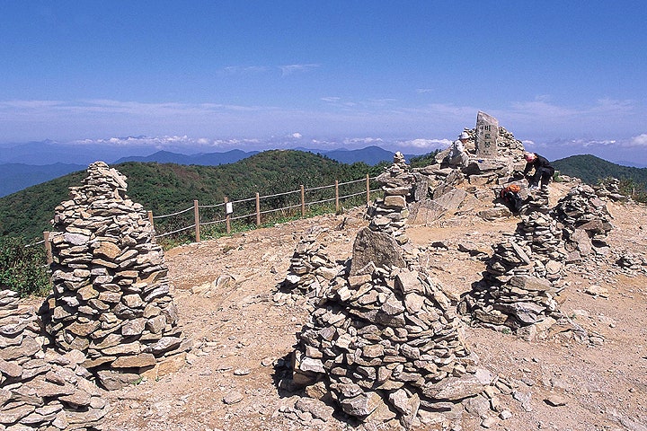 산림청 100대 명산 오대산 등산코스, 상원사~비로봉~상왕봉 원점회귀 산행