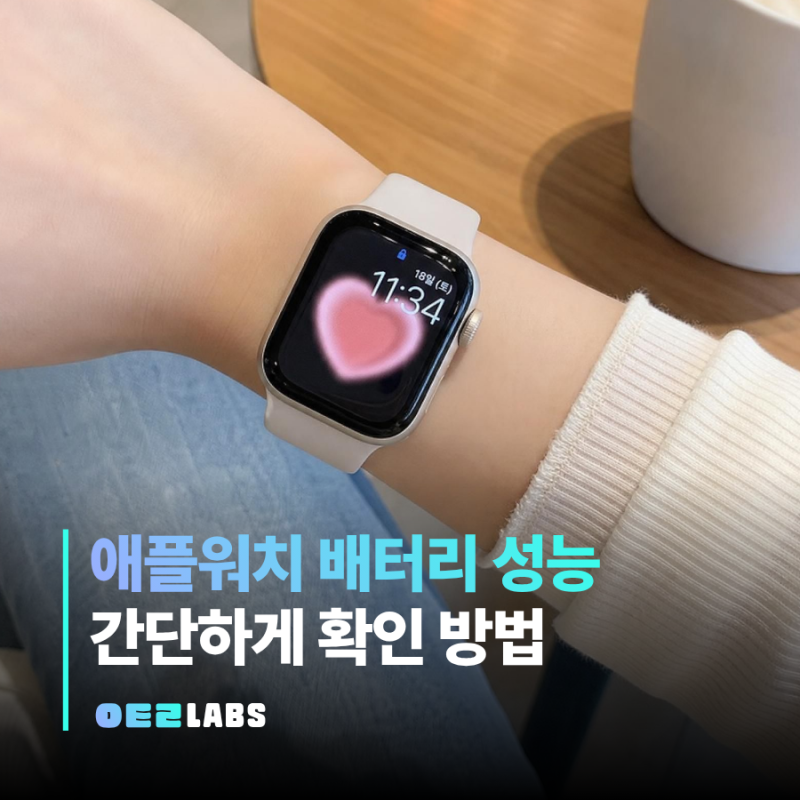 애플워치 배터리 성능 확인 방법 | 교체 비용까지 한번에 정리