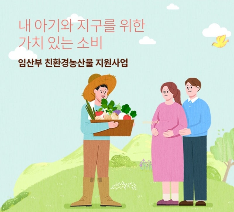 송파구 임산부 친환경 농산물 꾸러미신청(9/21~9/30) 온라인신청방법(에코이몰)