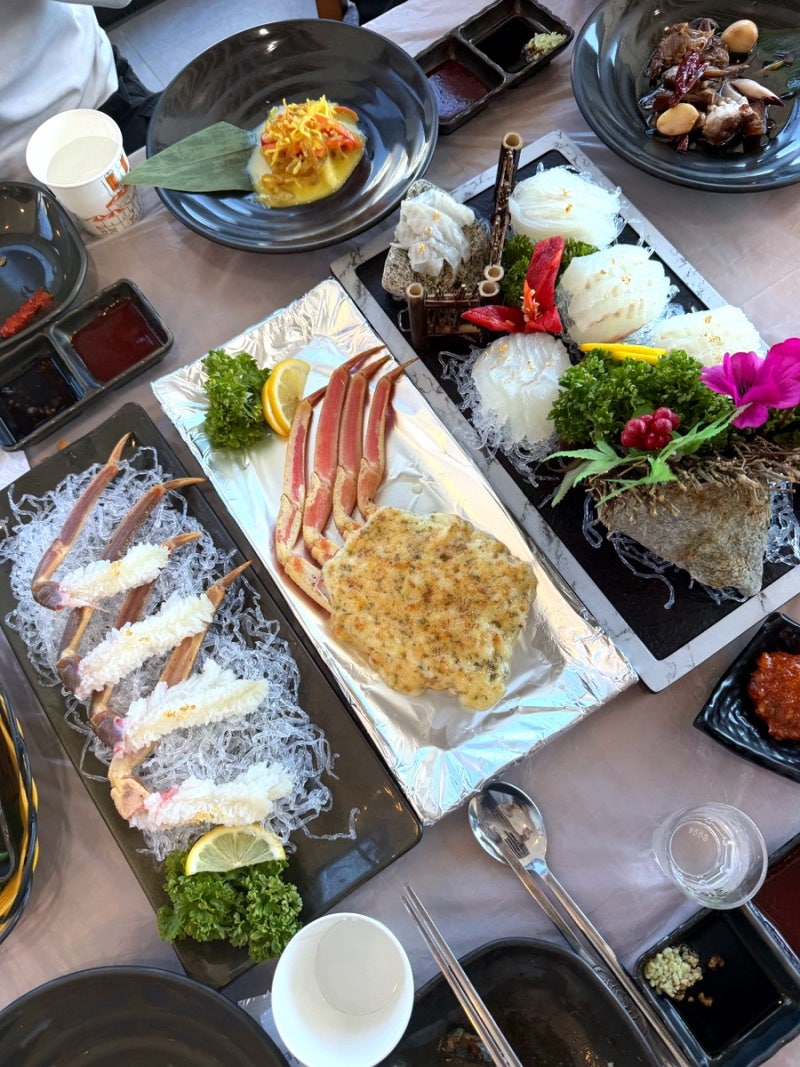 영덕 대게 맛집 가성비 좋은 대게마을 박달대게 시세