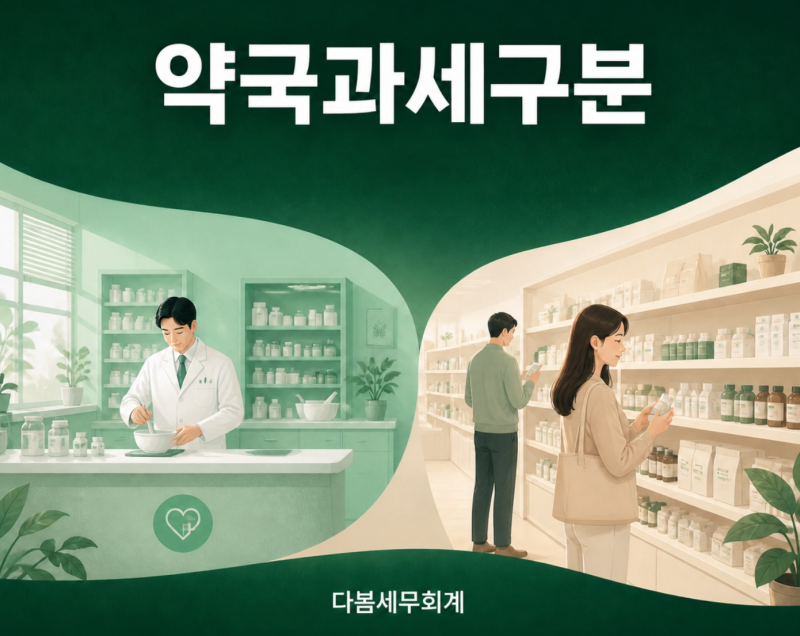 약국 부가세 신고, 전문의약품이라서 모두 면세가 아닙니다.