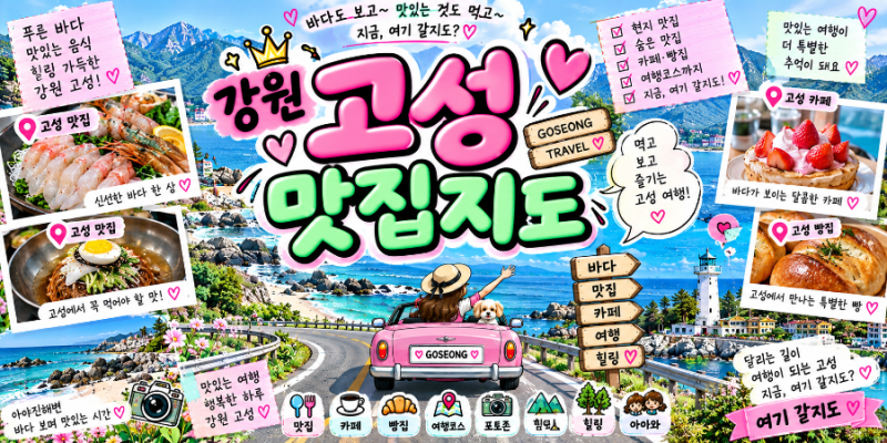 강원도 고성 가볼만한곳 총정리｜맛집·카페·아이와 여행·드라이브까지 고성 여행지도 ️