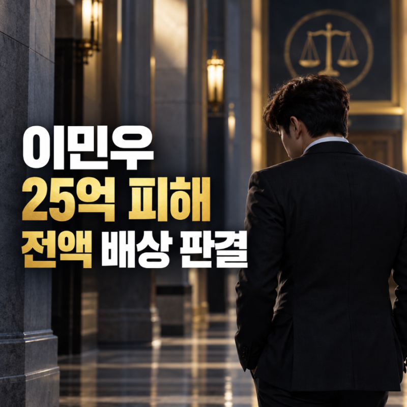 신화 이민우, 방송작가에게 25억원 편취 피해…법원 “24억 5559만원 배상”