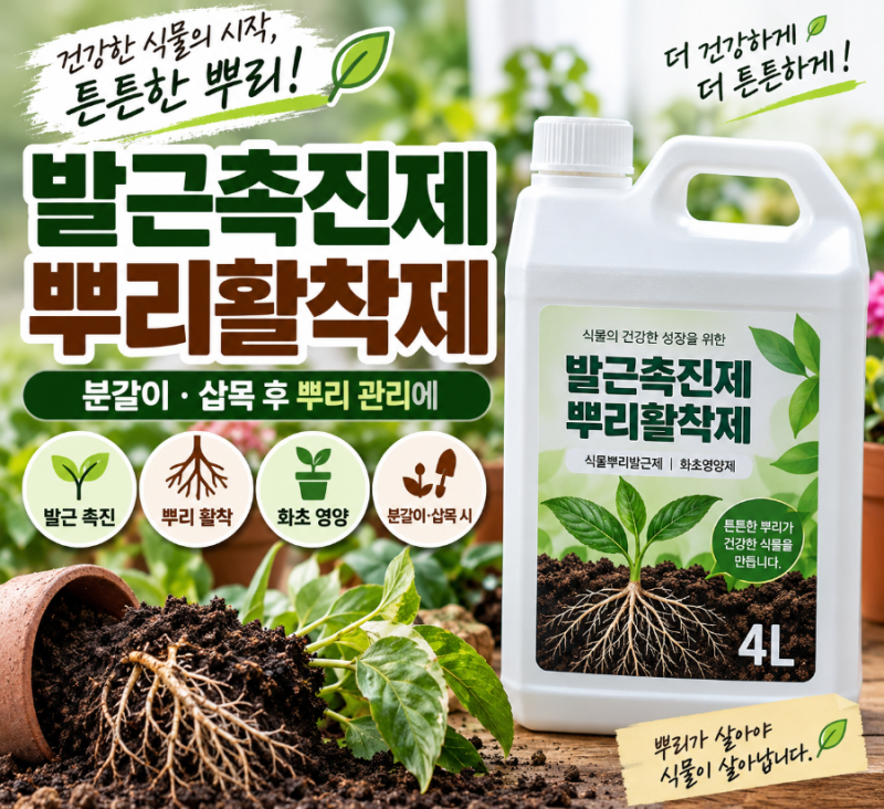 4L 발근촉진제 뿌리활착제