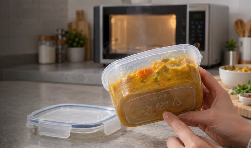 BPA Free 마크 믿고 카레 데웠다가? 전자레인지 플라스틱 용기의 숨겨진 위험