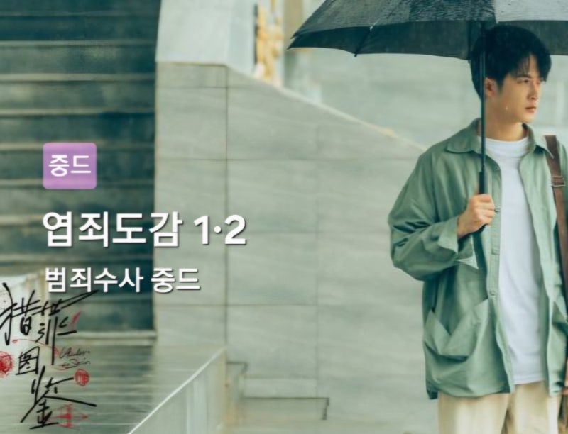 엽죄도감 1·2 정주행｜아이치이 중드 추천, 단건차 범죄수사 추리