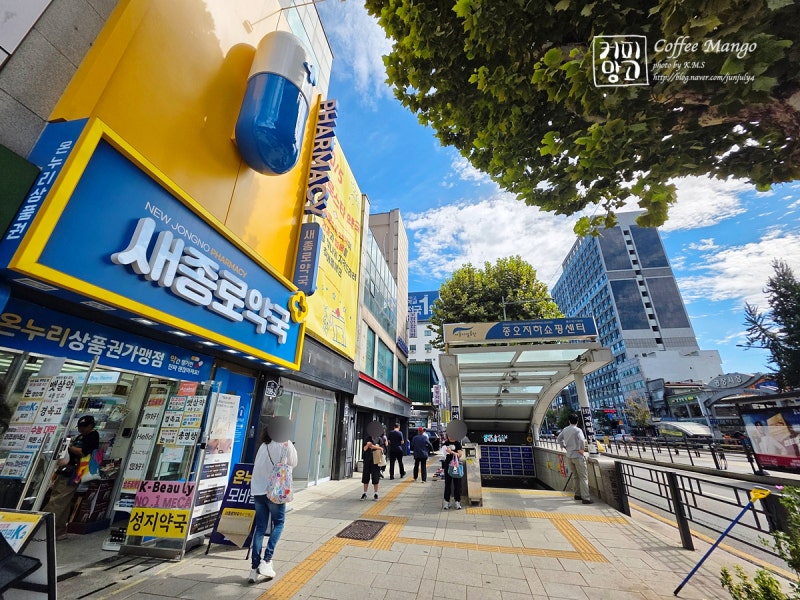 광장시장 건너편 종로약국성지 온누리상품권 되는 새종로약국 후기