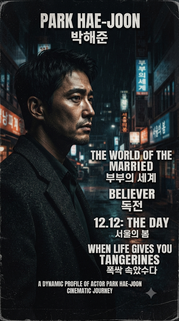 박해준 프로필·대표작 총정리〈부부의 세계〉부터 〈폭싹 속았수다〉까지