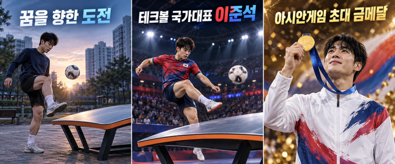 테크볼 국가대표 이준석 선수