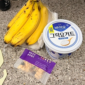 바나나 요리 / 바나나 썩기 전에 활용하기 / 바나나 요거트 아이스크림 / 얼린 바나나 요리