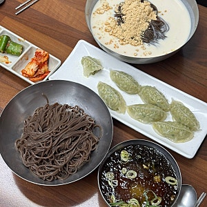 전주 한옥마을 근처 현지인 맛집 '메르밀진미집' 콩국수, 소바, 만두 내돈내산 솔직후기, 주....