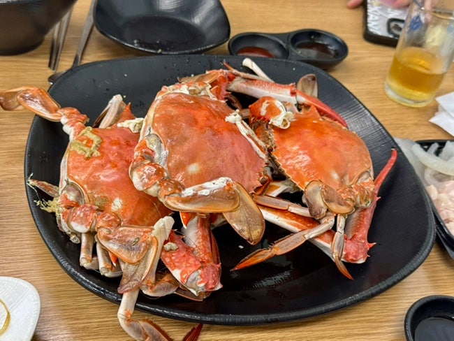 수원 농수산물시장 꽃게 새우 먹고 온누리상품권 환급까지｜쥐치회·2층 상차림 후기