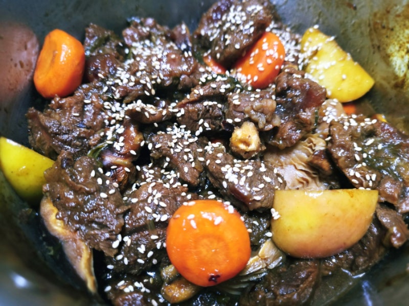 코스트코 아롱사태로 갈비찜 맛내기
