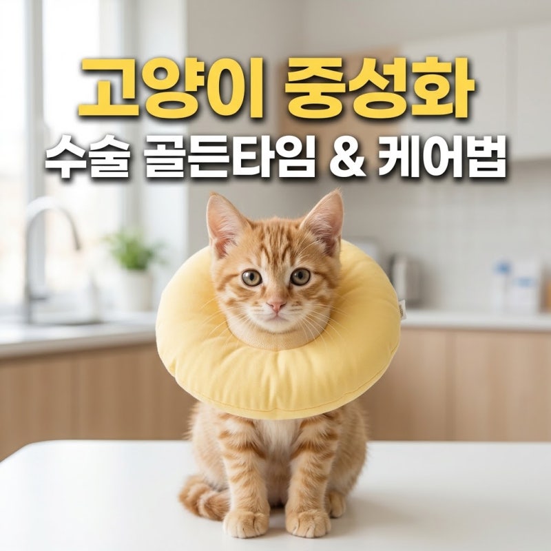 고양이 중성화 수술 시기 놓치면 생기는 질병: 암컷 자궁축농증 vs 수컷 마킹 예방 및 당일 퇴....