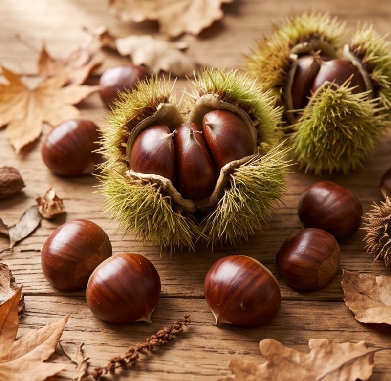 안터지고 껍질 1초만에 훌러덩~ 군밤 굽기! 9월 제철 가을 햇밤 효능과 칼로리, 에어프라이어 ....