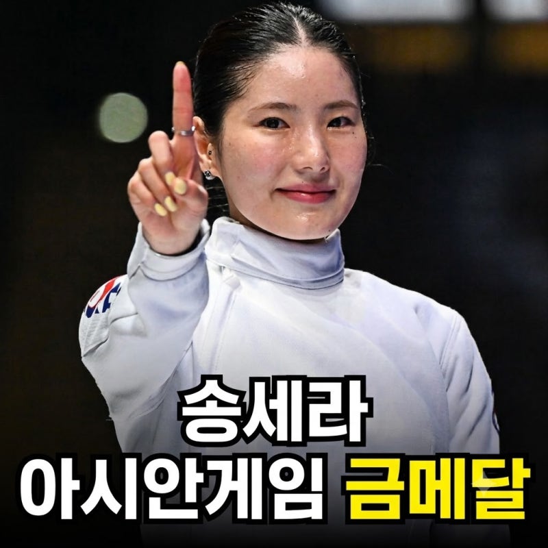 송세라 아시안게임 금메달, 프로필 세계랭킹 에페 단체전 일정