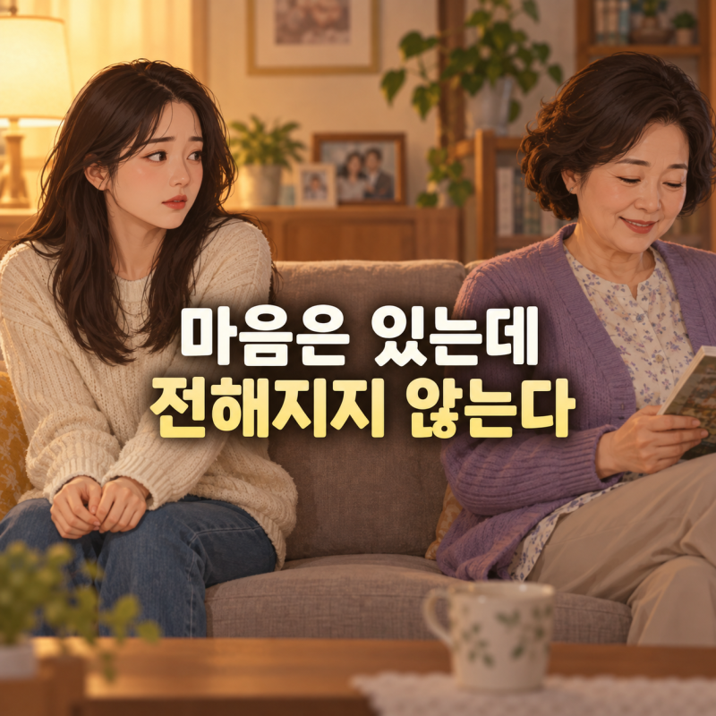 가까운 가족에게 더 표현하기 어려운 이유, 김도연 소장이 짚은 인정의 빈자리
