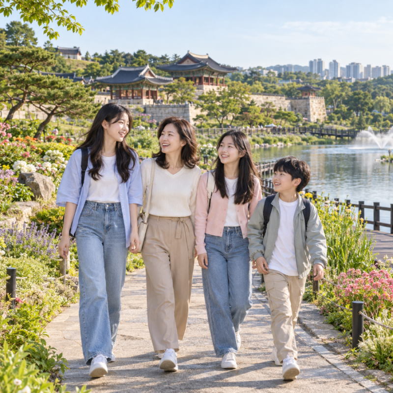 수원 가볼만한 곳 3곳, 가족여행 코스로 둘러보기