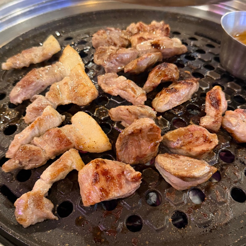 영등포시장맛집 래돈 영등포점 제주돼지 뽈살 특수부위 후기