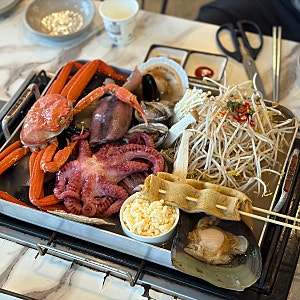 속초조개구이 맛집 속초 야장 원탑 | 바다다조개다