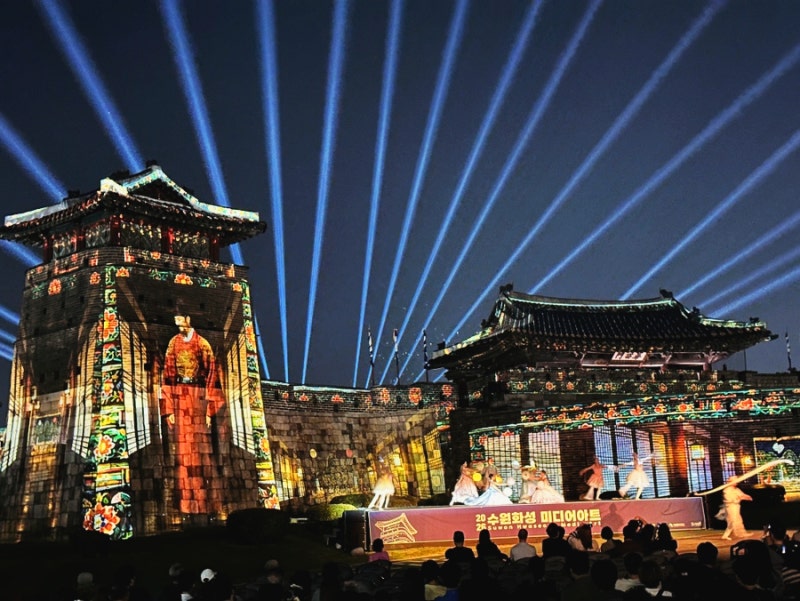 【行宮洞メディアアート2026】水原秋祭りで楽しむデートコース行宮洞メディアアート（+駐車場）