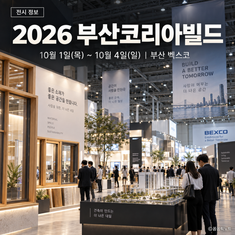 2026 부산코리아빌드 일정과 사전등록 무료입장