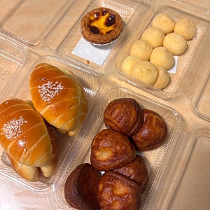 상하이 배달음식 메이투안 음식추천 디저트 ( 아마수작 밀크티 루시허 버터떡 씨솔트 크림치....