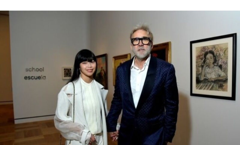 "누군지 못 알아볼 정도"…62살 니콜라스 케이지, 31살 일본인 아내 곁 '폭싹' 늙은 근황