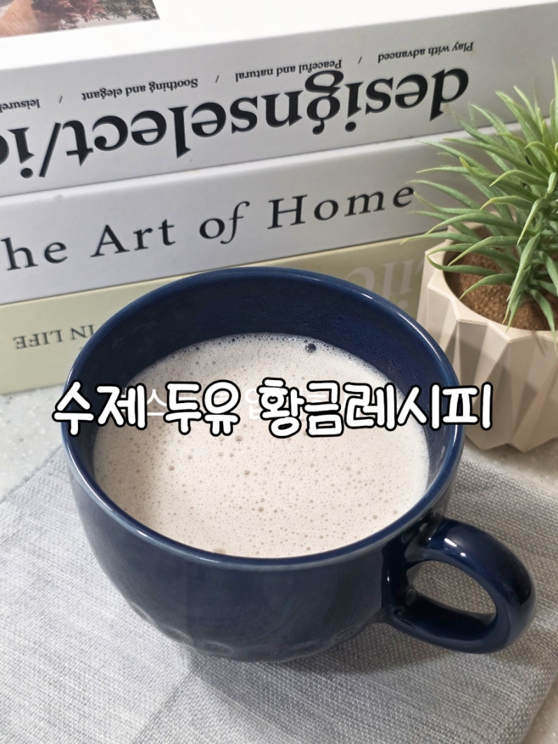 홈메이드 두유 만들기. 수제 콩물 두유 재료 비율 레시피