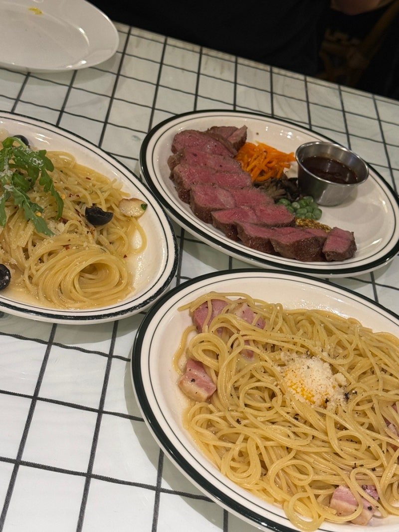 인천 송도 파스타 맛집 뽁식당 트리플스트리트점 가성비 좋은 데이트 맛집