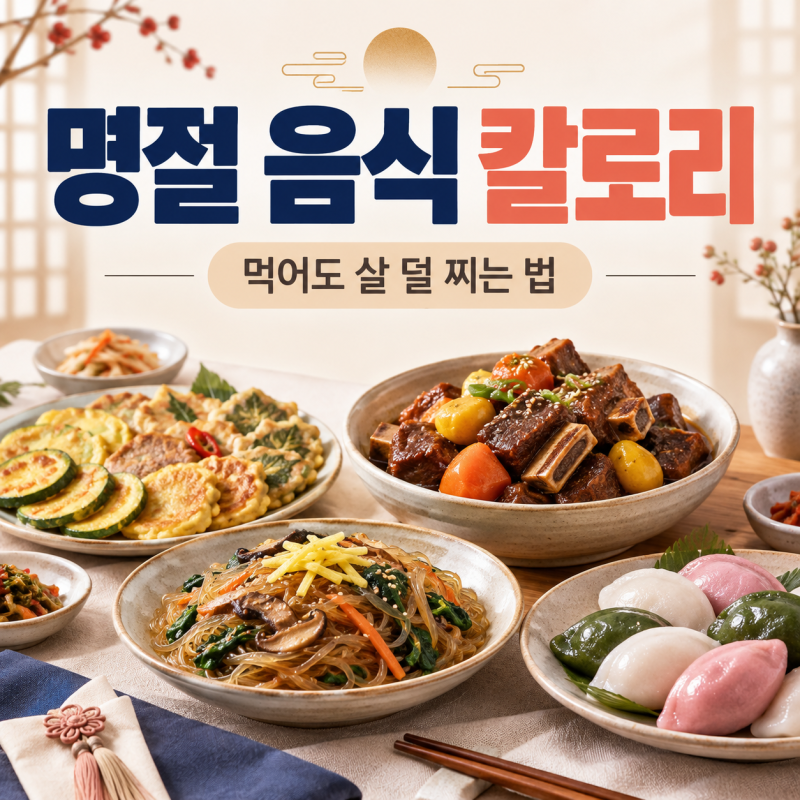 명절 음식 칼로리 얼마나 높을까? 전·갈비·잡채 먹어도 살 덜 찌는 방법