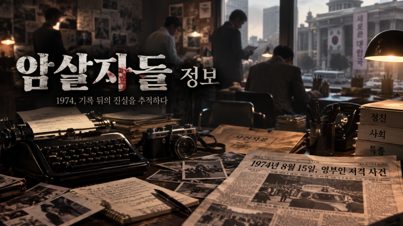 영화 '암살자(들)' 정보 총정리, 유해진·박해일·이민호가 파헤치는 1974년 저격사건