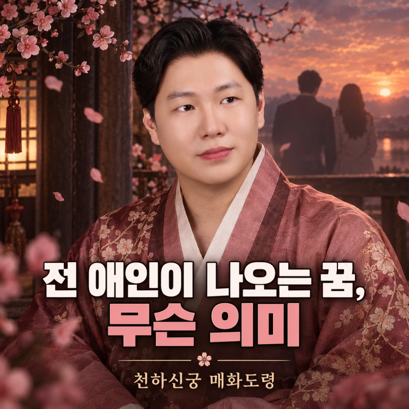 전 애인이 나오는 꿈을 꿨는데 무슨 의미인가요 — 천하신궁 매화도령의 전 애인꿈 해몽 이....