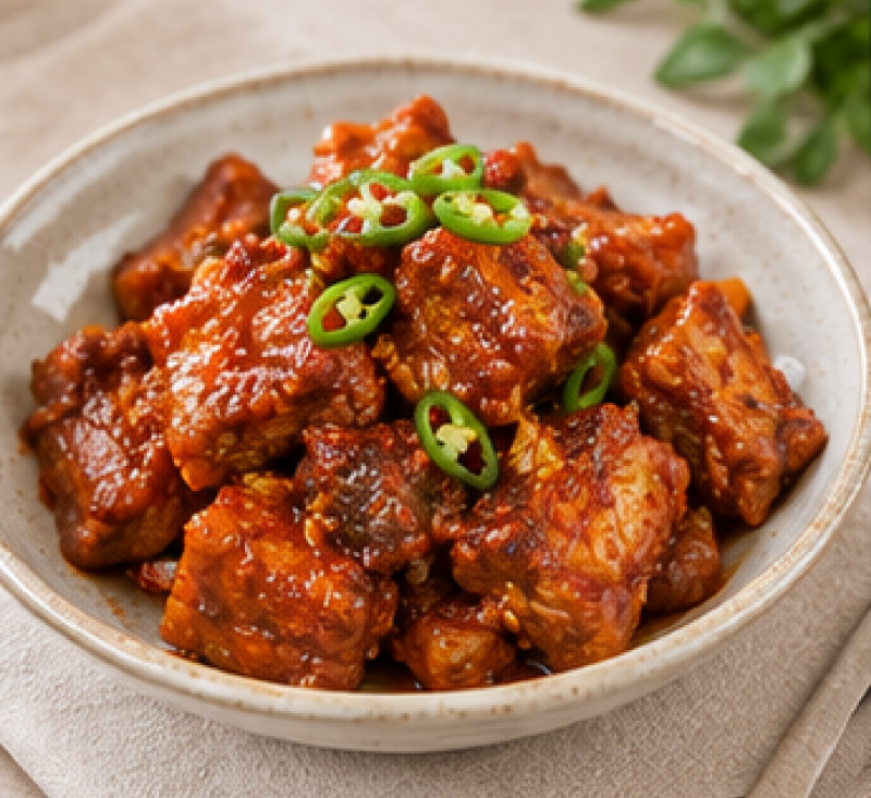 류수영 돼지갈비찜 레시피 편스토랑 어남선생 만원 갈비찜 만드는법