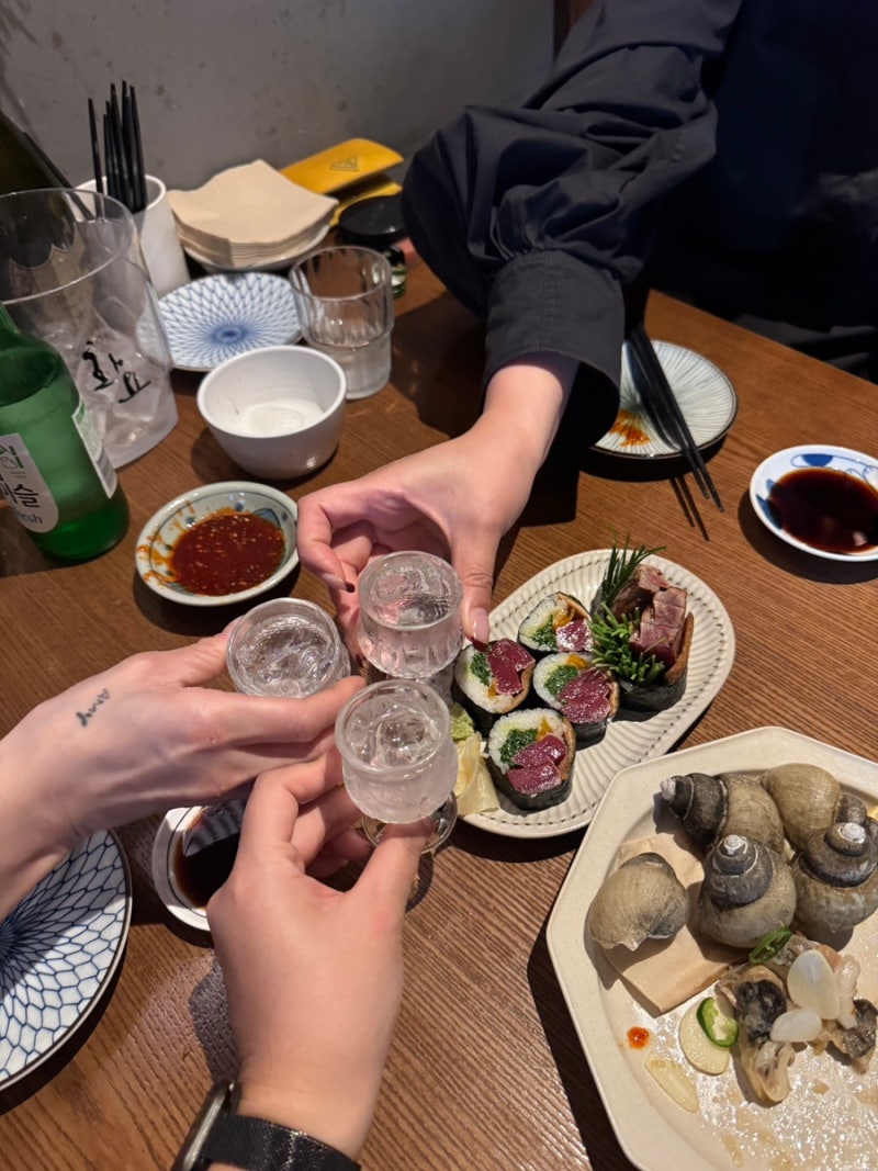 압구정 야장 압구정굿타임 안주맛집 호시 1차 2차 3초 컷이세요