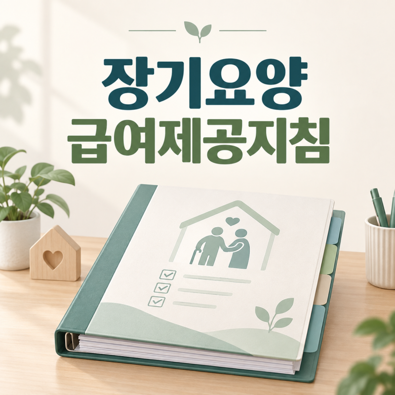 재가 장기요양기관 급여제공지침 12개 (첨부파일)