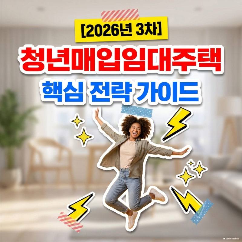 2026년 3차 청년매입임대주택 신청 조건 및 주의사항