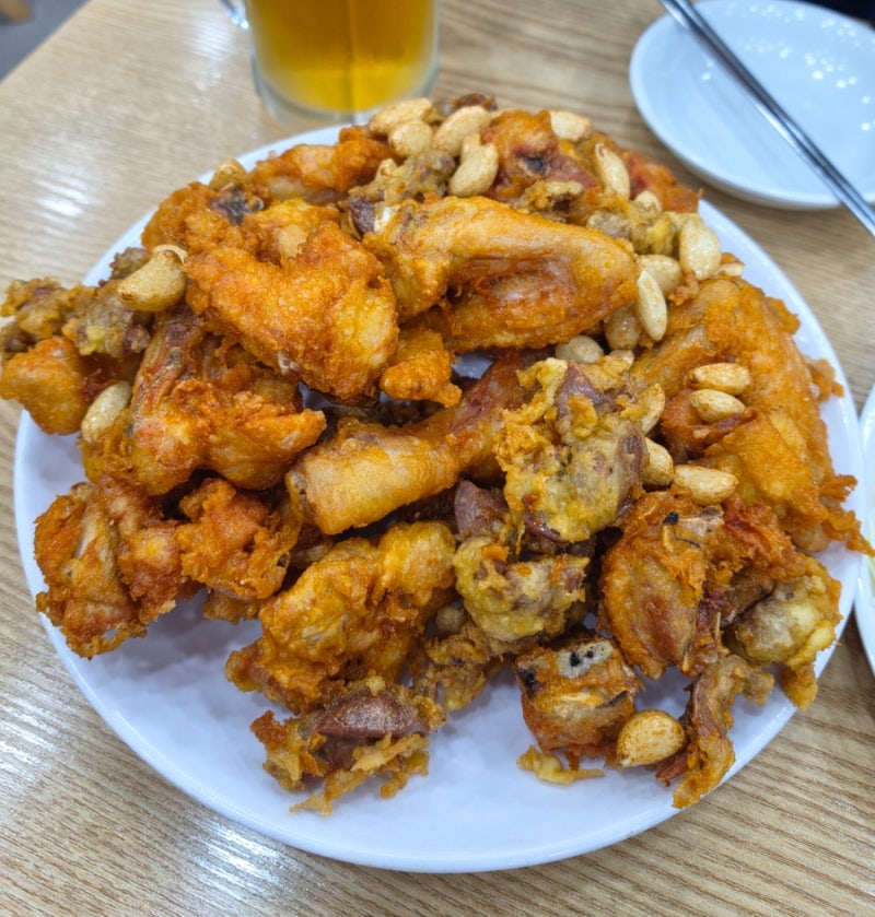 의정부 용천통닭 제일시장 통닭 맛집 후라이드치킨 생맥주
