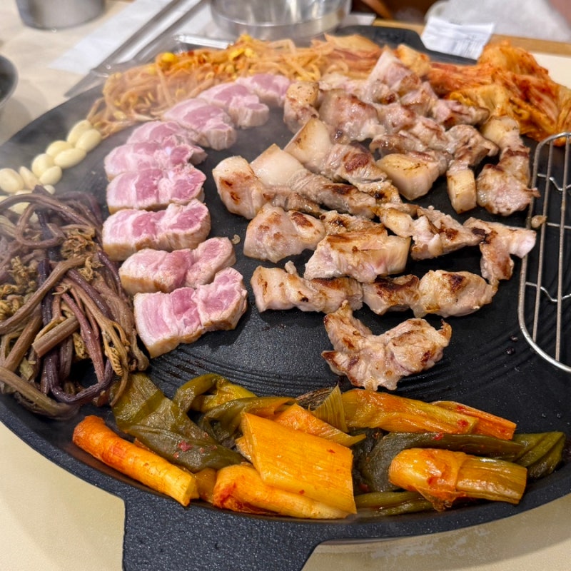 공덕역고기집 월화식당 마포본점, 마포블루리본 삼겹살 맛집 (ft.솔직후기)