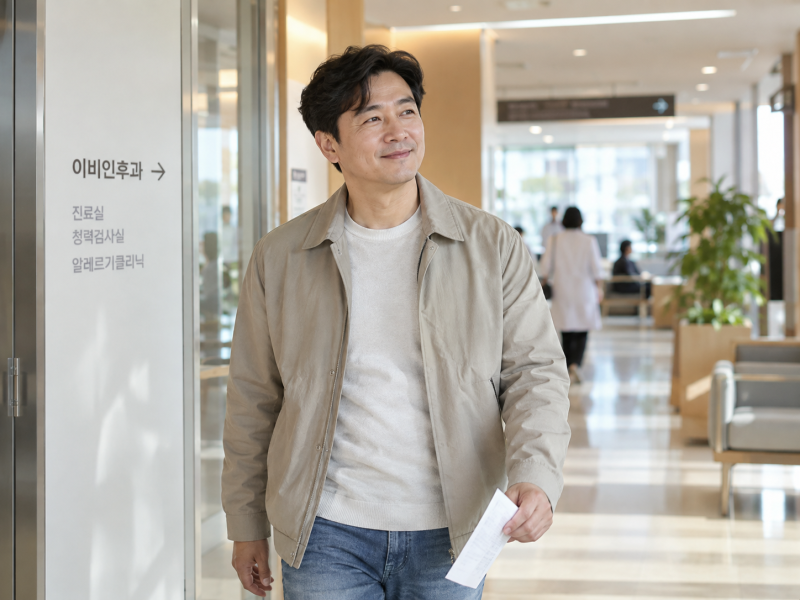 부비동염 수술 후 3주, 드디어 진료가 끝났습니다