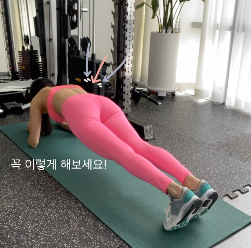 플랭크 자세 1분 버티기보다 중요한 것 : 복근 코어운동 플랭크효과 달라지는 이유 홈트 플랭....