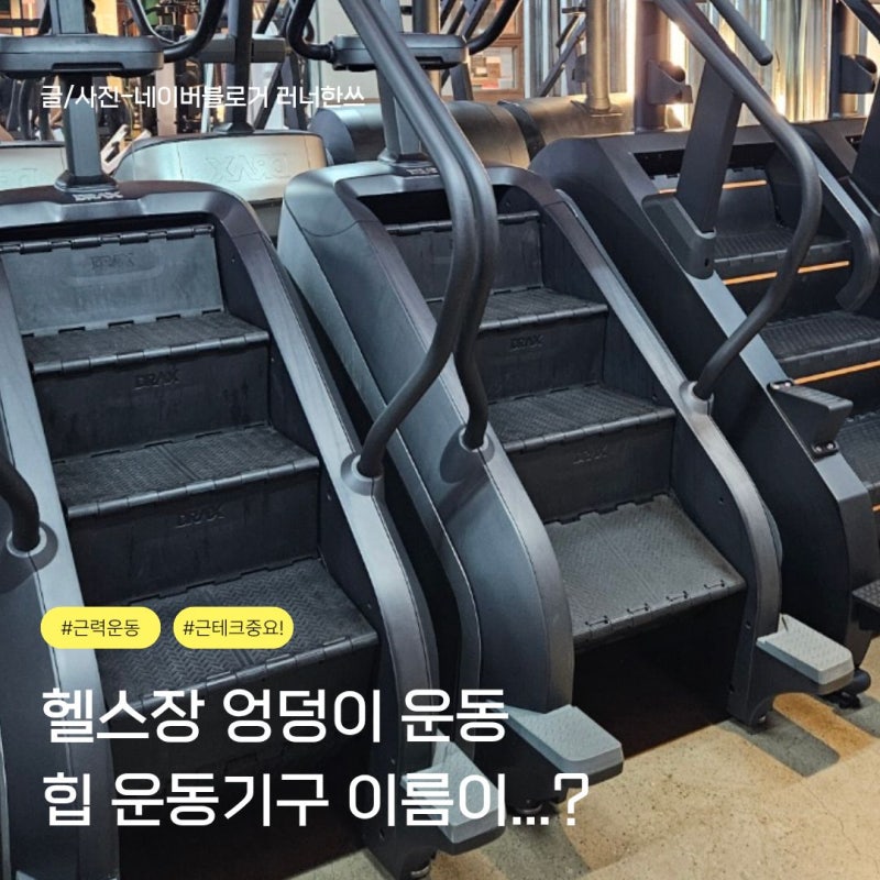 헬스장 힙 운동기구 종류 이름, 엉덩이 어디에 자극될까?