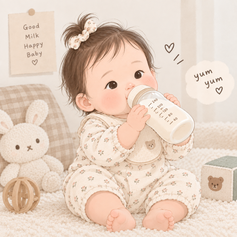 8개월 아기 하루 분유량 얼마나 먹을까?｜이유식 3끼 실제 수유량