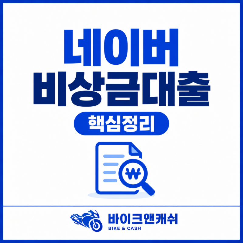 네이버 비상금대출 따로 있을까 네이버페이 대출비교 한도 금리 조회 방법
